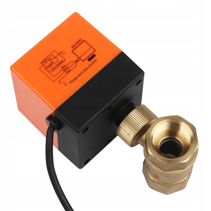 ELEKTROZAWOR ZAWOR kulowy DN20 3/4'' 230V