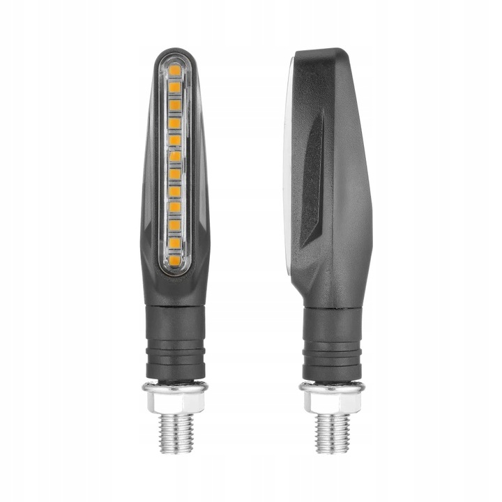 4x KIERUNKOWSKAZY 12 LED MOTOCYKL QUAD MIGACZ KIERUNKI DYNAMICZNE PŁYWAJĄCE