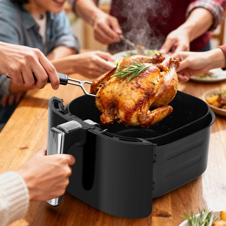 Frytkownica Beztłuszczowa XXL Aigostar Cube Air Fryer 1900W 7L