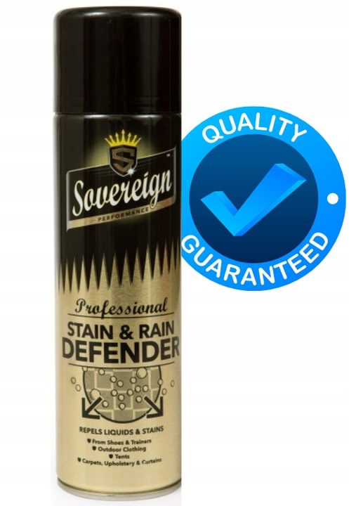Impregnat HYDROFOBOWY Sovereign 500 ml w sprayu SUPER TRWAŁY!