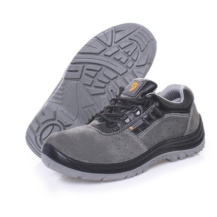 Buty robocze letnie lekkie skóra oddychające nosek