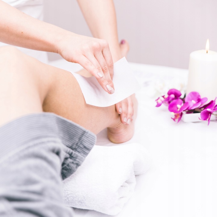 ItalWax wosk do depilacji paskowej w puszce 400ml AZULEN włoski