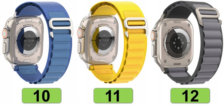 PASEK DO APPLE WATCH 2 3 4 5 6 7 8 9 10 SE 42MM 44MM 45MM 46MM 49MM 15 KOLR