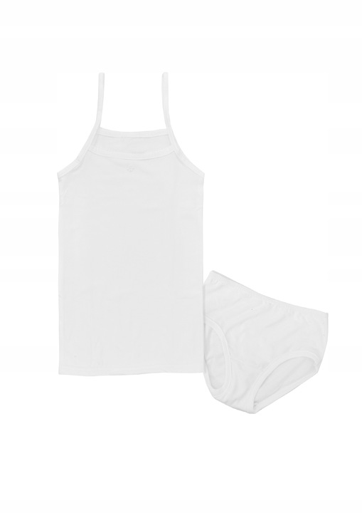 Komplet bielizna pod albę dla dziewczynki 158 podkoszulka majtki rajstopy