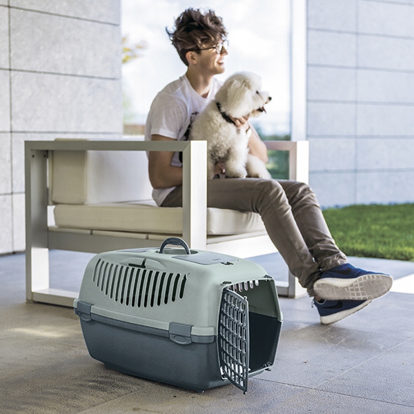 TRANSPORTER DUŻY kojec klatka domek box GULLIVER 2 dla KOTA KRÓLIKA PSA