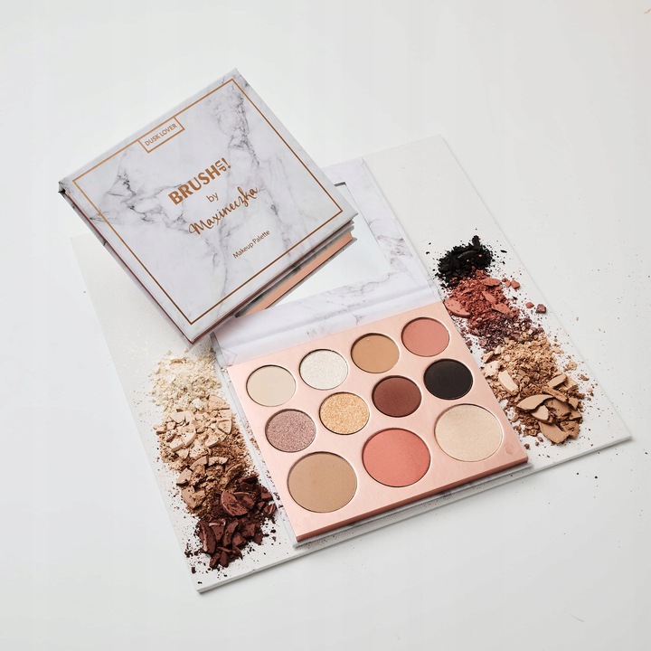 Brushup! Maxineczka Paleta do Makijażu Oczu i Twarzy 01 Dusk Lover
