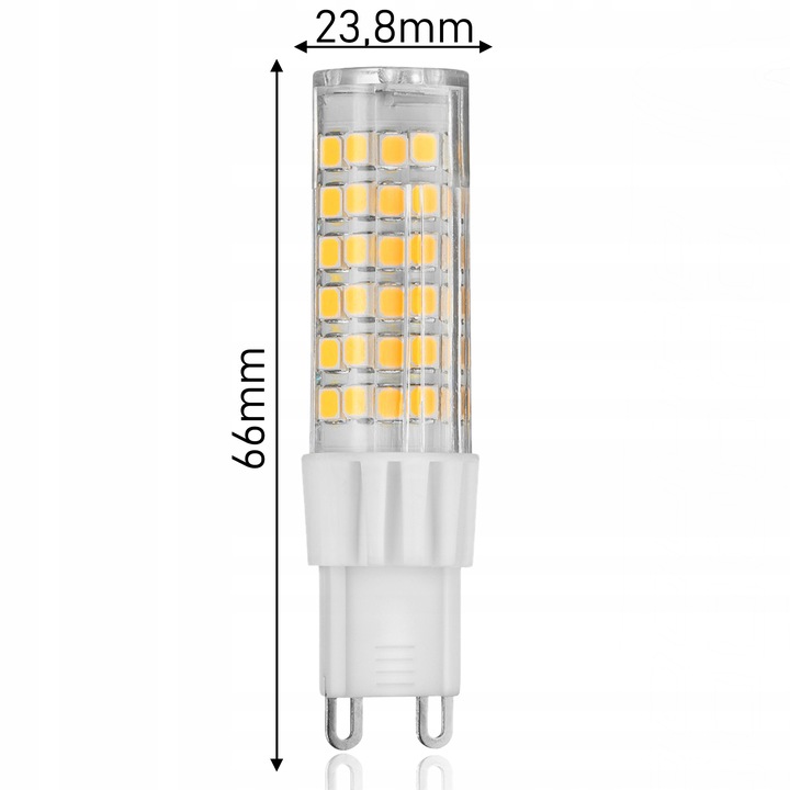 6X Żarówka LED G9 12W =95W ciepła neutralna zimna Premium LEDLUX nie