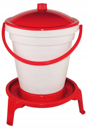 POIDŁO 18L Z NÓŻKAMI DLA KUR KACZEK GĘSI INDYKÓW