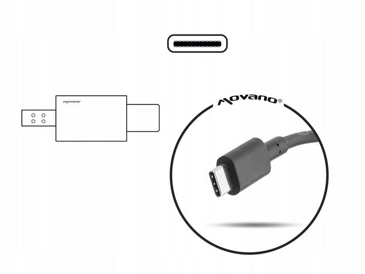 Zasilacz Ładowarka USB-C 45W do laptopa