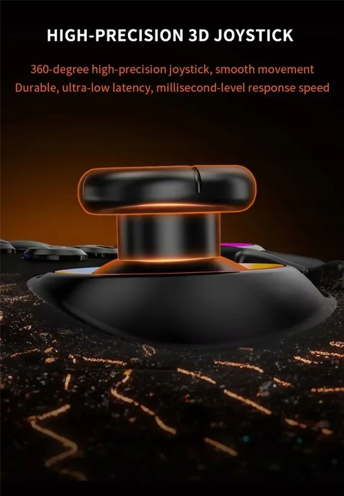 Bezprzewodowy Kontroler Pad Do Gier LENOVO S02 Czarny PC Android iOS Switch