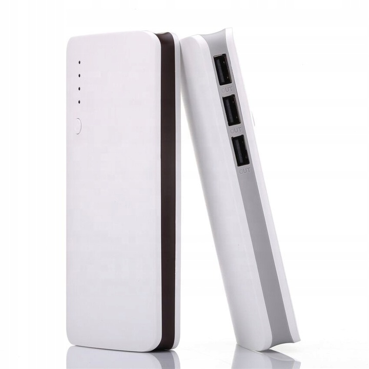 MEGA POWERBANK 20000 mAh +KABEL 3x USB LATARKA EXTRA POJEMNY PREMIUM