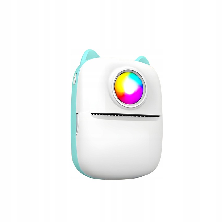 Mini Drukarka Termiczna ORYGINALNY Do Zdjęć Przenośna Kot RGB + 21 GRATISÓW