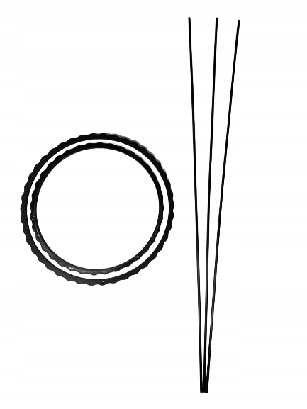 Podpórki do roślin kwiatów podpora pierścieniowa podpórka RINGS S33cm 16/18