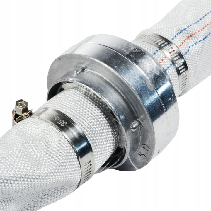 WĄŻ STRAŻACKI PARCIANY DO WODY SZAMBA 2 CALE 20M Z SZYBKOZŁĄCZAMI DO POMPY