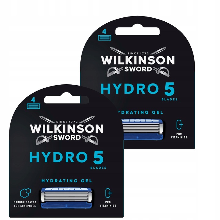Wilkinson Hydro 5 Regular do golenia 4 wkłady x2