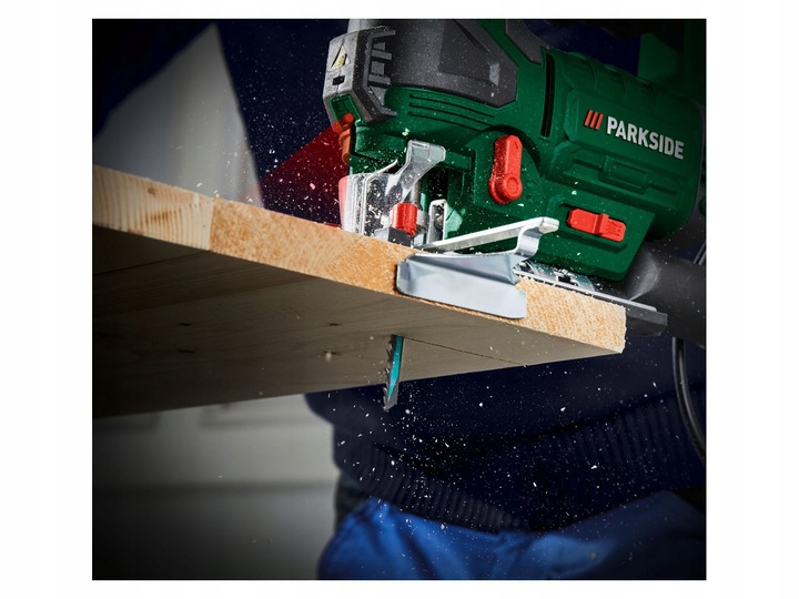 Parkside PSTD 800 C3 Wyrzynarka 800 W Laser Brzeszczoty ZESTAW