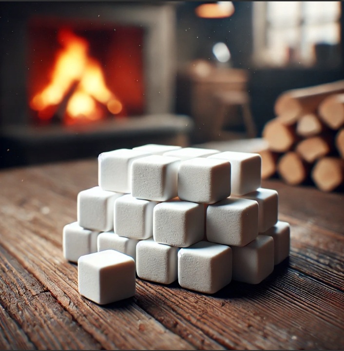 PODPAŁKA BIAŁA DO KOMINKA PIECA GRILLA x480 KOSTEK ROZPAŁKA GRILLA