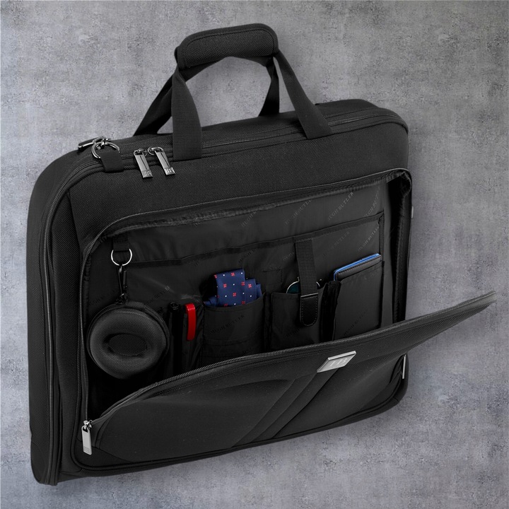 Solidna TORBA męska podróżna POKROWIEC na garnitur Hugh Butler Alfred