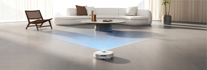 Robot sprzątający z mopem Xiaomi Robot Vacuum X20+ biały 6000Pa LDS