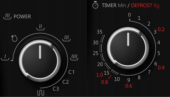 KUCHENKA MIKROFALOWA Z GRILLEM TOSHIBA MWP-MG20P |MIKROFALÓWKA |700W CZARNA