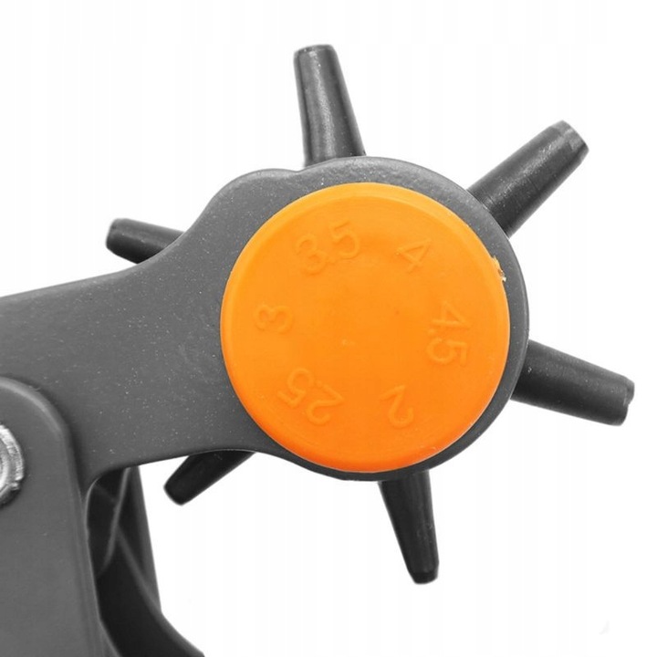 DZIURKACZ REWOLWEROWY DO PASKA GUMY SKÓRY 2,0 -4,5