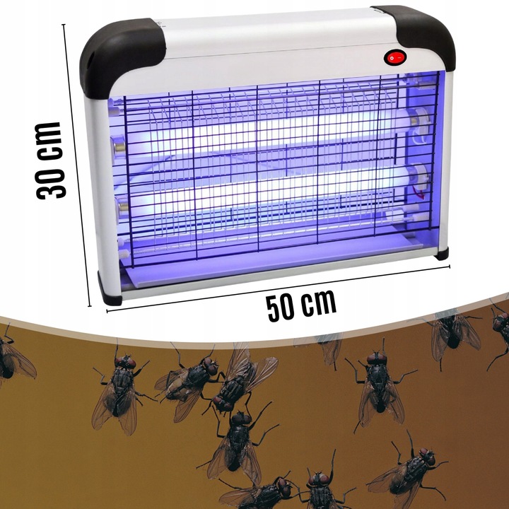 LAMPA OWADOBÓJCZA UV na komary muchy owady itp. DUŻA MOCNA BARDZO