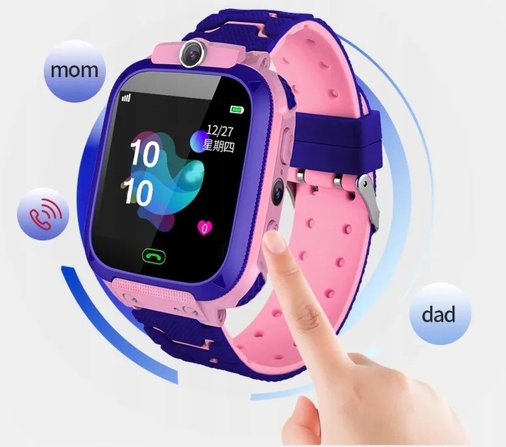 SMARTWATCH LOKALIZATOR DLA DZIECI ZEGAREK SMART WATCH LATARKA KOLORY
