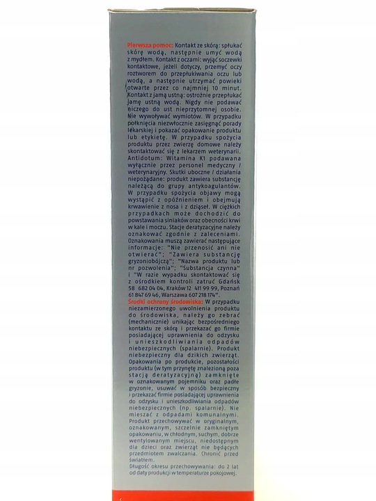 Trutka Bros Pasta Na Myszy I Szczury 1kg Skuteczna Przynęta Gryzonie