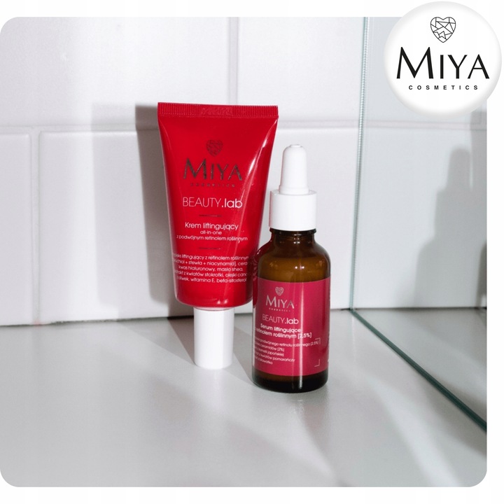 Krem Liftingujący All-in-one z Retinolem Roślinnym Nawilżający 40 ml Miya