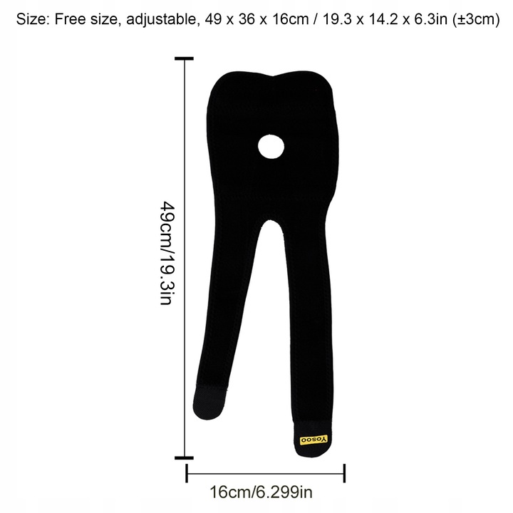 STABILIZATOR ORTEZA ŁOKIEĆ TENISISTY OPASKA CZERWONO-CZARNE