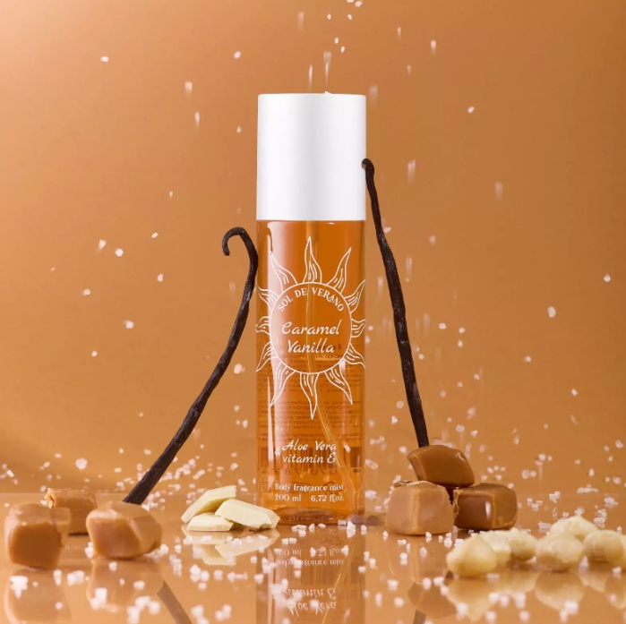 Mgiełka zapachowa do ciała i włosów Sol de Verano Caramel Vanilla 200ml