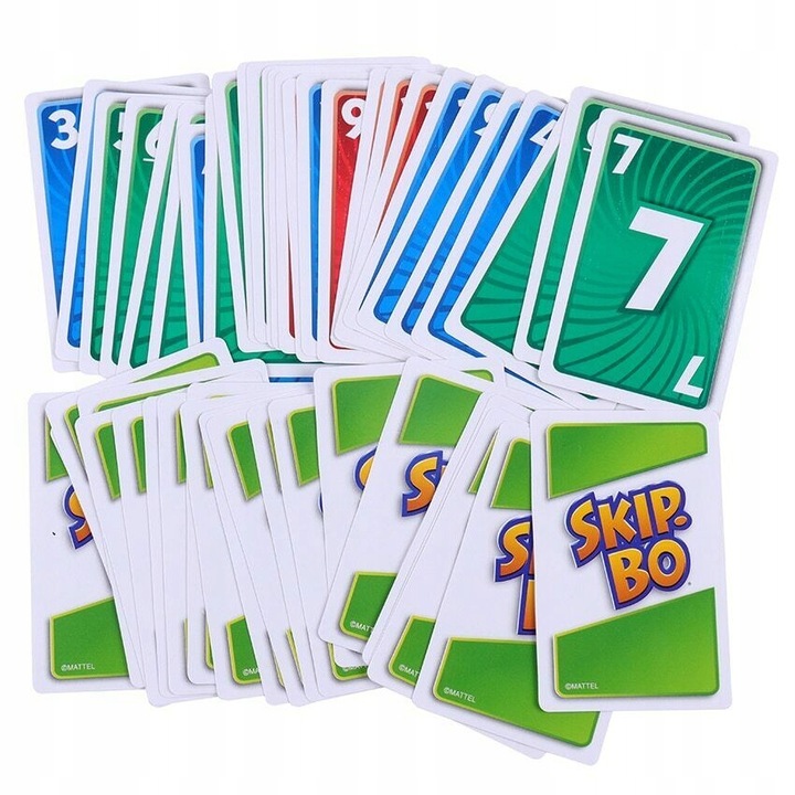 Gra karciana Mattel Skip Bo!