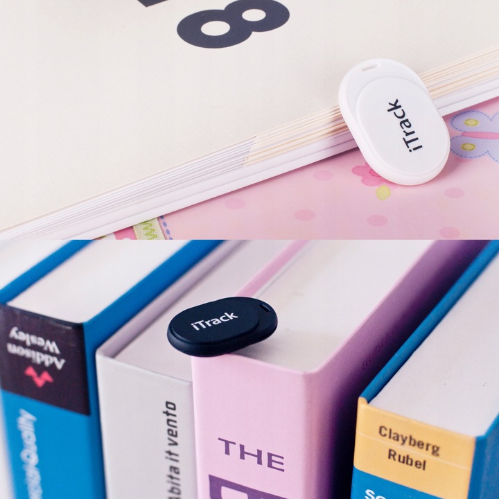 iTrack mini Lokalizator Bluetooth 5.0 Brelok Kluczy Portfela Alarm PREZENT