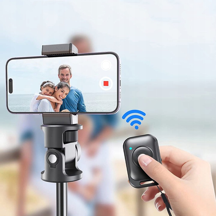 KIJEK SELFIE STICK TRIPOD BLUETOOTH DO TELEFONU / GOPRO + SASZETKA