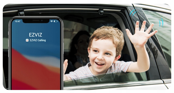 Kamera WiFi Zewnętrzna 5Mpx EZVIZ H3c 5MP Kolor 24/7 Detekcja Odstraszanie