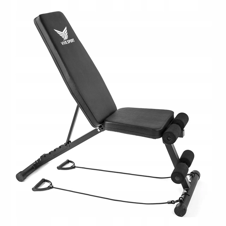 PROFESJONALNA WYTRZYMAŁA ŁAWKA TRENINGOWA DO ĆWICZEŃ ŁAWECZKA REGULOWANA