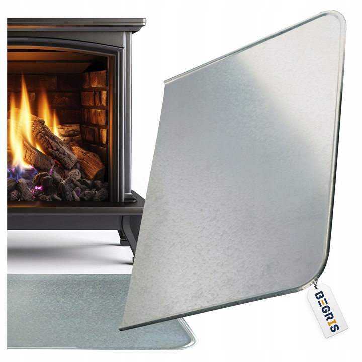 BLACHA PRZEDPIECOWA POD PIEC KOMINEK OCYNK 66X50 PIEC KOZA BLACHA POD