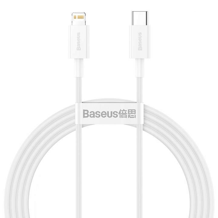 Baseus SZYBKI Kabel USB-C Lightning 1,5m 20W do iPhone