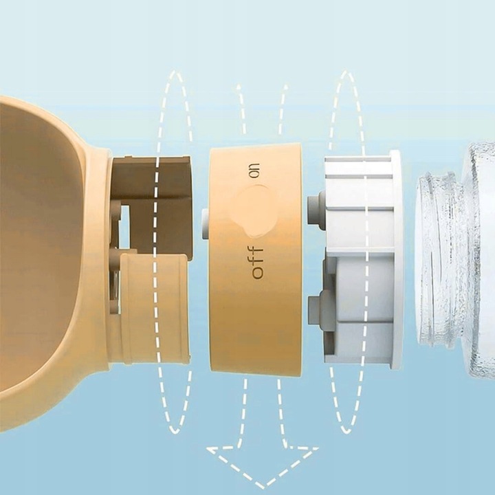 BIDON dla Psa na wodę i karmę z miską 3w1 turystyczna BUTELKA na lato