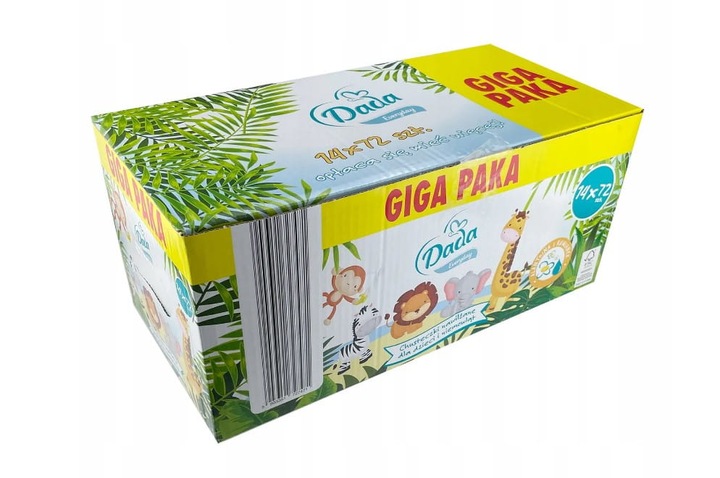 Chusteczki nawilżane Dada Everyday Mega Paka 14x72
