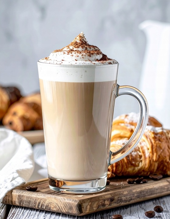 SZKLANKI DO KAWY LATTE Macchiato +ŁYŻECZKI ZESTAW
