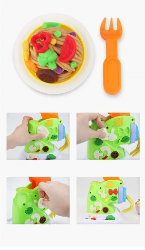 CIASTOLINA DUŻY ZESTAW Z MASZYNKĄ DO MAKARONU