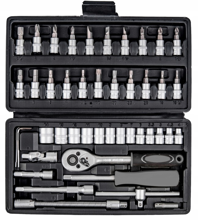 NASADKI ZESTAW KLUCZY NASADOWYCH BITY GRZECHOTKA