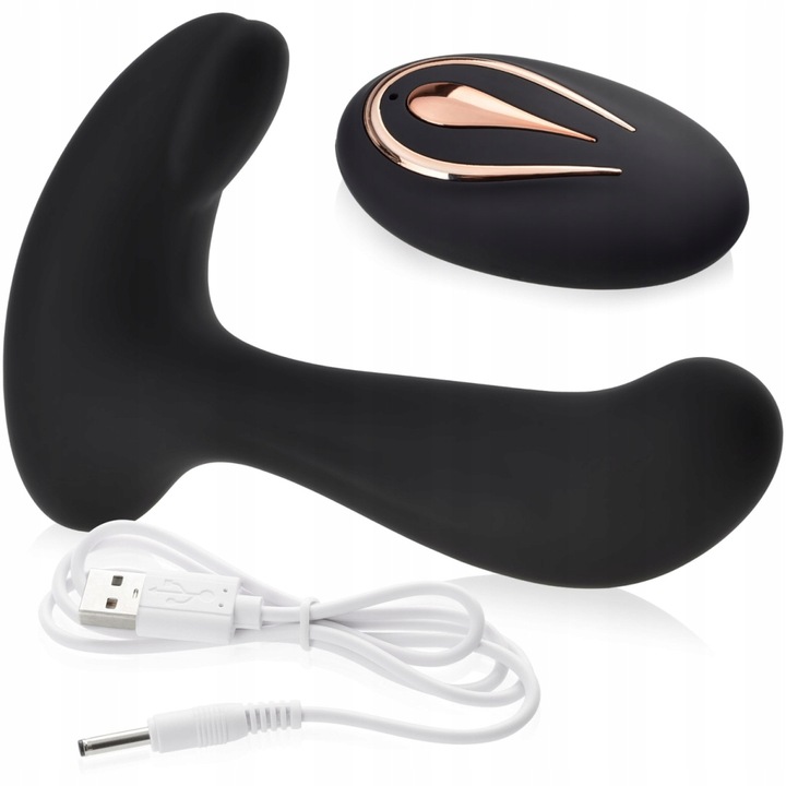 MASAŻER PROSTATY STEROWANY PILOTEM 12 SEX FUNKCJI