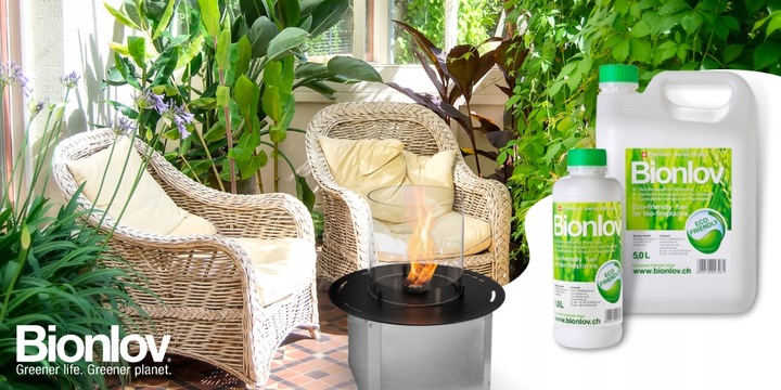Biopaliwo Płyn do biokominków bio paliwo do kominka Bionlov 10L (2 x 5