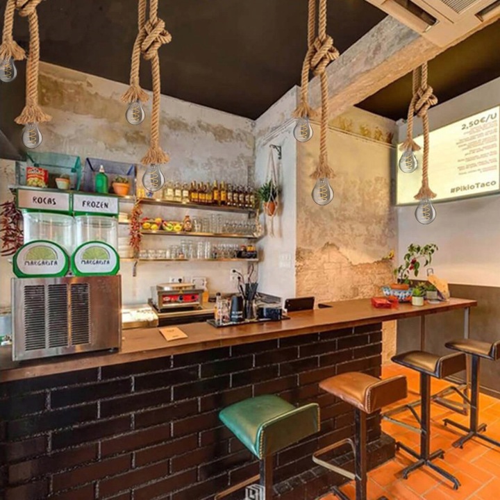 Żarówka LED A60 E27 6W 2200K FILAMENT DYMIONA OZDOBNA RETRO SPIRALNA