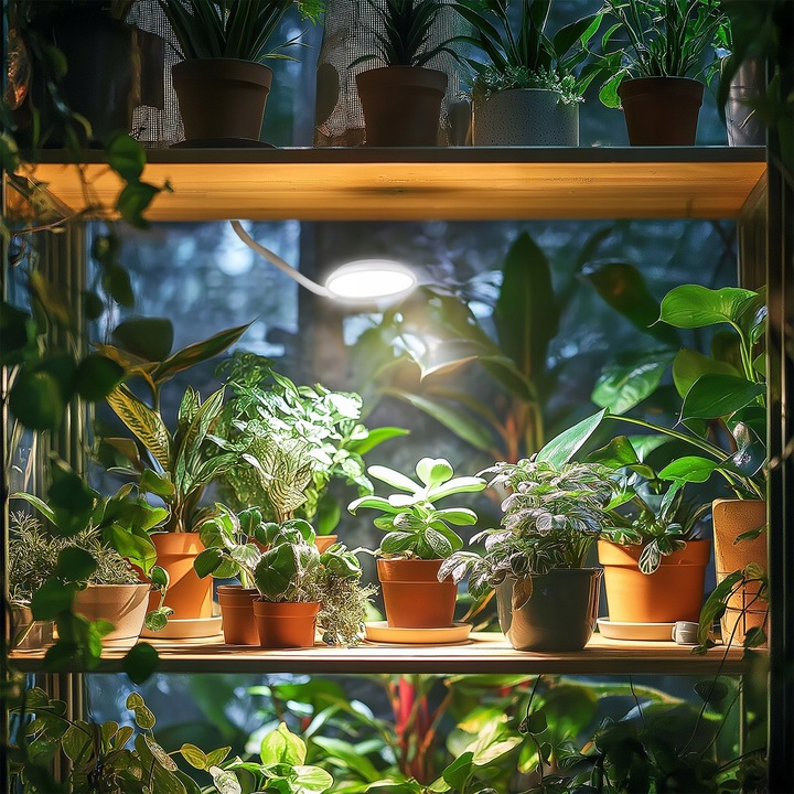 LAMPKA LED KRUGER MEIER DO AKWARIUM 10L-40L MOCNA ROŚLINNA