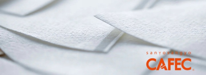 Filtr do kawy Cafec Abaca+Plus biały cup4 100 szt.