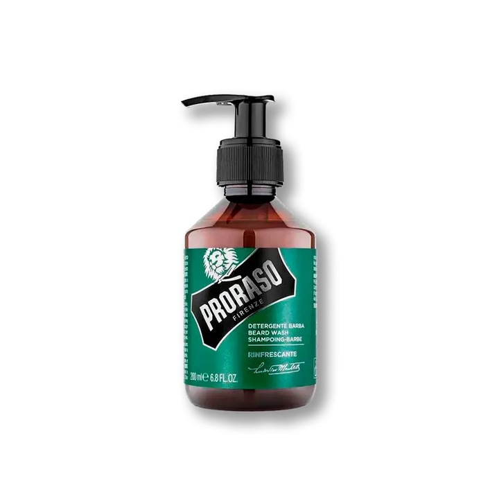 Proraso Odświeżający szampon do brody 200 ml Refreshing