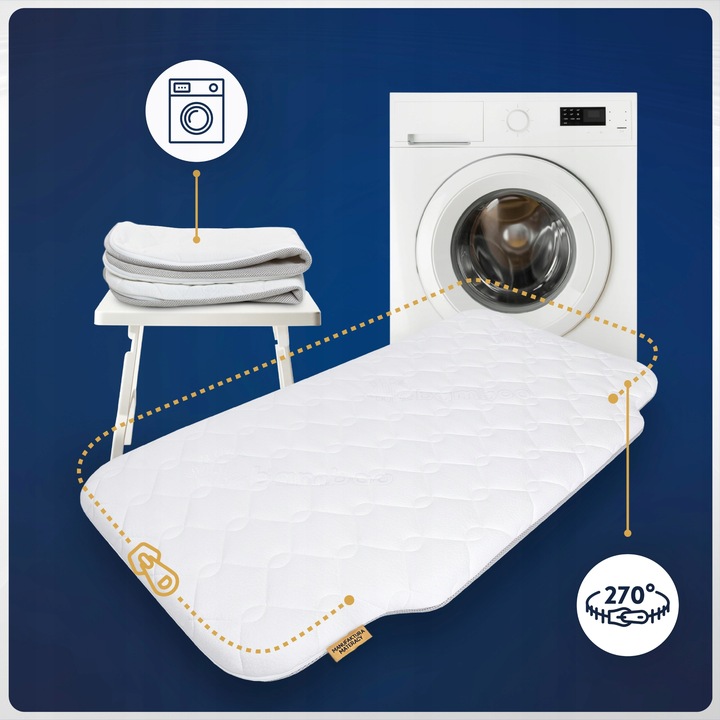 Materac do Chicco Next2Me Forever h2 do dostawki Chicco Next to Me Forever